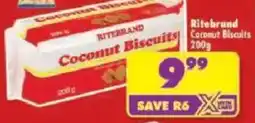 Shoprite Ritebrand Coconut Biscuits offer