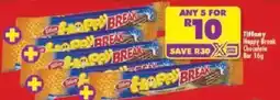 Shoprite Tiffany Happy Break Chocolate Bar offer