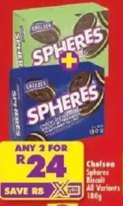 Shoprite Chelsea Spheres Biscuit All Variants offer