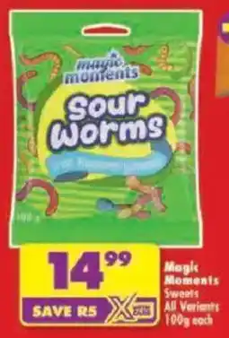 Shoprite Magic Moments Sweets All Variants offer