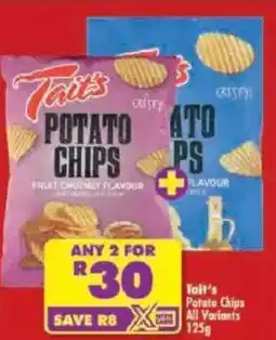 Shoprite Tait's Potato Chips All Variants offer