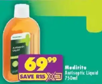 Shoprite Medirite Antiseptic Liquid offer