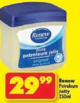 Shoprite Renew Petroleum Jelly offer