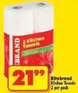 Shoprite Ritebrand Kitchen Towels offer