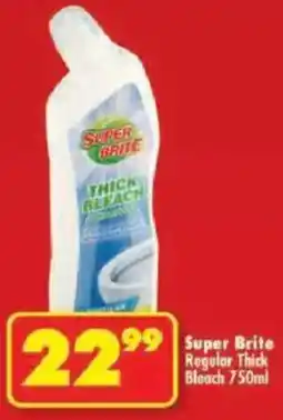 Shoprite Super Brite Regular Thick Bleach offer