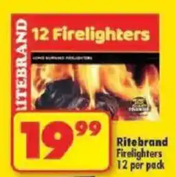 Shoprite Ritebrand Firelighters offer