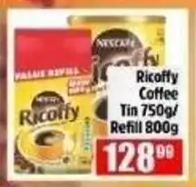 Devland Cash And Carry Nescafe Ricoffy Coffee Tin/ Refill offer
