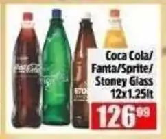 Devland Cash And Carry Coca Cola/ Fanta/ Sprite/ Stoney Glass offer