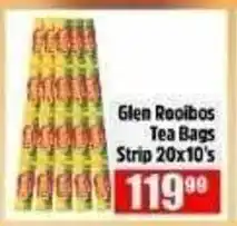 Devland Cash And Carry Glen Rooibos Tea Bags Strip offer