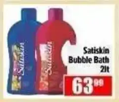 Devland Cash And Carry Satiskin Bubble Bath offer