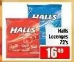 Devland Cash And Carry Hall's Lozenges offer