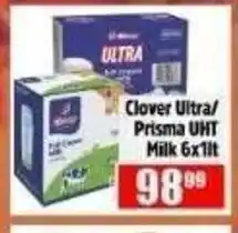 Devland Cash And Carry Clover Ultra/ Prisma UHT Milk offer