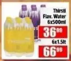 Devland Cash And Carry Thirsti Flav. Water offer