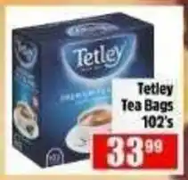 Devland Cash And Carry Tetley Tea Bags offer