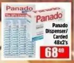 Devland Cash And Carry Panado Dispenser/ Carded offer