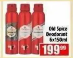 Devland Cash And Carry Old Spice Deodorant offer