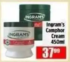 Devland Cash And Carry Ingram's Camphor Cream offer