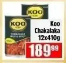 Devland Cash And Carry Koo Chakalaka offer
