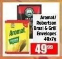Devland Cash And Carry Knorr Aromat/ Robertson Braai & Grill Envelopes offer