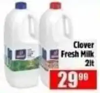Devland Cash And Carry Clover Fresh Milk offer