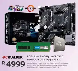 Computer Mania PCBuilder AMD Ryzen 5 5500 Level Up Core Upgrade Kit offer