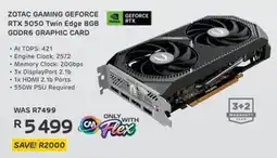 Computer Mania Zotac gaming geforce rtx 5050 twin edge 8gb gddr6 graphic card offer
