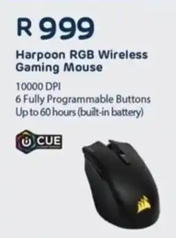 Computer Mania Corsair Harpoon RGB Wireless Gaming Mouse offer