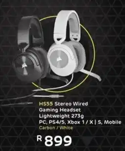 Computer Mania Corsair HS55 Stereo Wired Gaming Headset offer