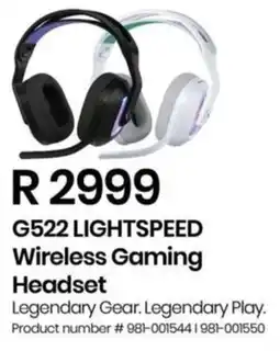Computer Mania Logitech G522 Lightspeed Wireless Gaming Headset offer