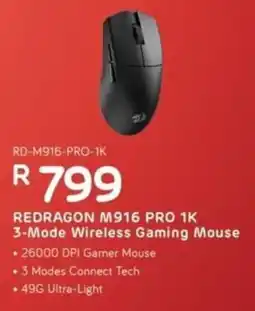 Computer Mania Redragon M916 Pro 1K 3-Mode Wireless Gaming Mouse offer