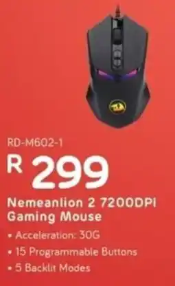 Computer Mania Redragon Nemeanlion 2 7200DPI Gaming Mouse offer