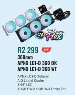 Computer Mania Aerocool APNX LC1-D AIO Liquid Cooler offer
