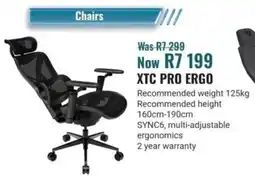 Computer Mania Aerocool XTC Pro Ergo Gaming Chair offer