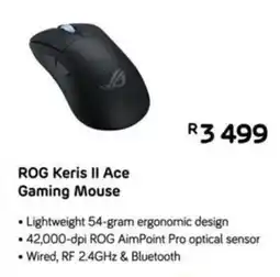 Computer Mania Asus ROG Keris II Ace Gaming Mouse offer