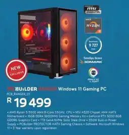 Computer Mania PCBuilder Ranger 01 Windows 11 Gaming PC offer