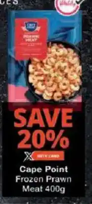 Checkers Hyper Cape Point Frozen Prawn Meat offer