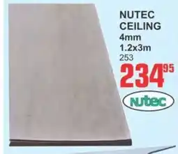 Cashbuild Nutec Ceiling offer
