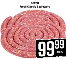 Boxer BOXER Fresh Classic Boerewors offer