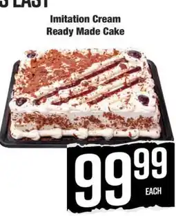 Boxer Imitation Cream Ready Made Cake offer