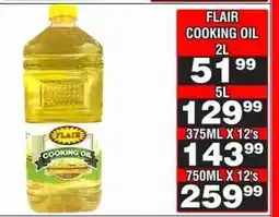 Advance Cash n Carry Flair Cooking Oil 2L offer