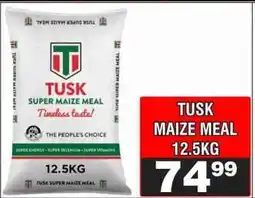 Advance Cash n Carry TUSK MAIZE MEAL 12.5KG offer