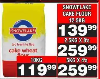 Advance Cash n Carry Snowflake Cake Flour 10kg offer