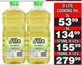 Advance Cash n Carry d'LITE COOKING OIL 2L offer