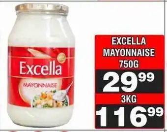 Advance Cash n Carry EXCELLA MAYONNAISE 750g offer