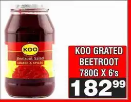 Advance Cash n Carry KOO Grated Beetroot offer