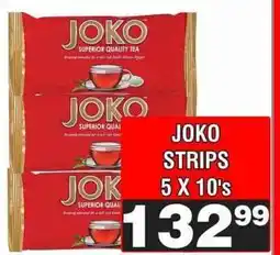Advance Cash n Carry JOKO STRIPS 5 X 10's offer