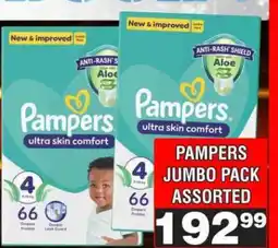 Advance Cash n Carry Pampers Jumbo Pack Assorted offer