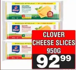 Advance Cash n Carry Clover Cheese Slices 950g offer