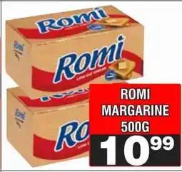 Advance Cash n Carry ROMI MARGARINE 500G offer