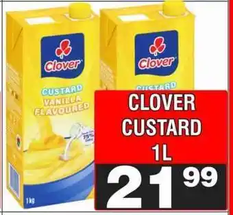 Advance Cash n Carry CLOVER CUSTARD 1L offer